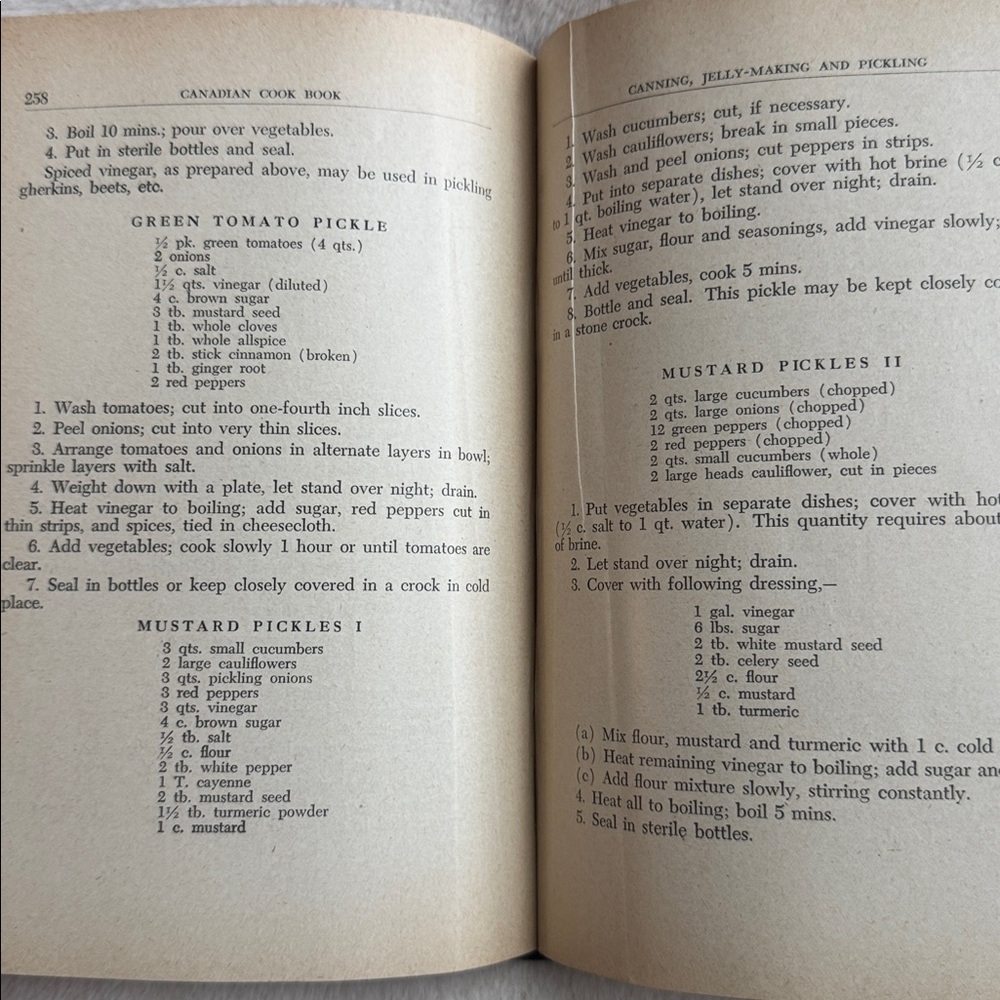 Vintage Canadian Cook Book 1947 - Picture 9 of 11